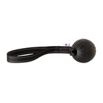 Black foam ball on black nylon webbing loop handle, RNRK9