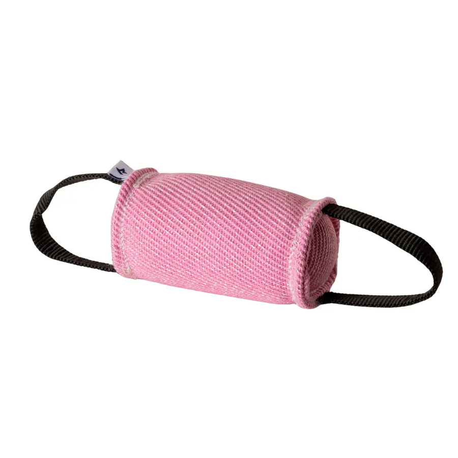Pink Medium Bite Roll training tug, Pink For A Purpose, RNRK9