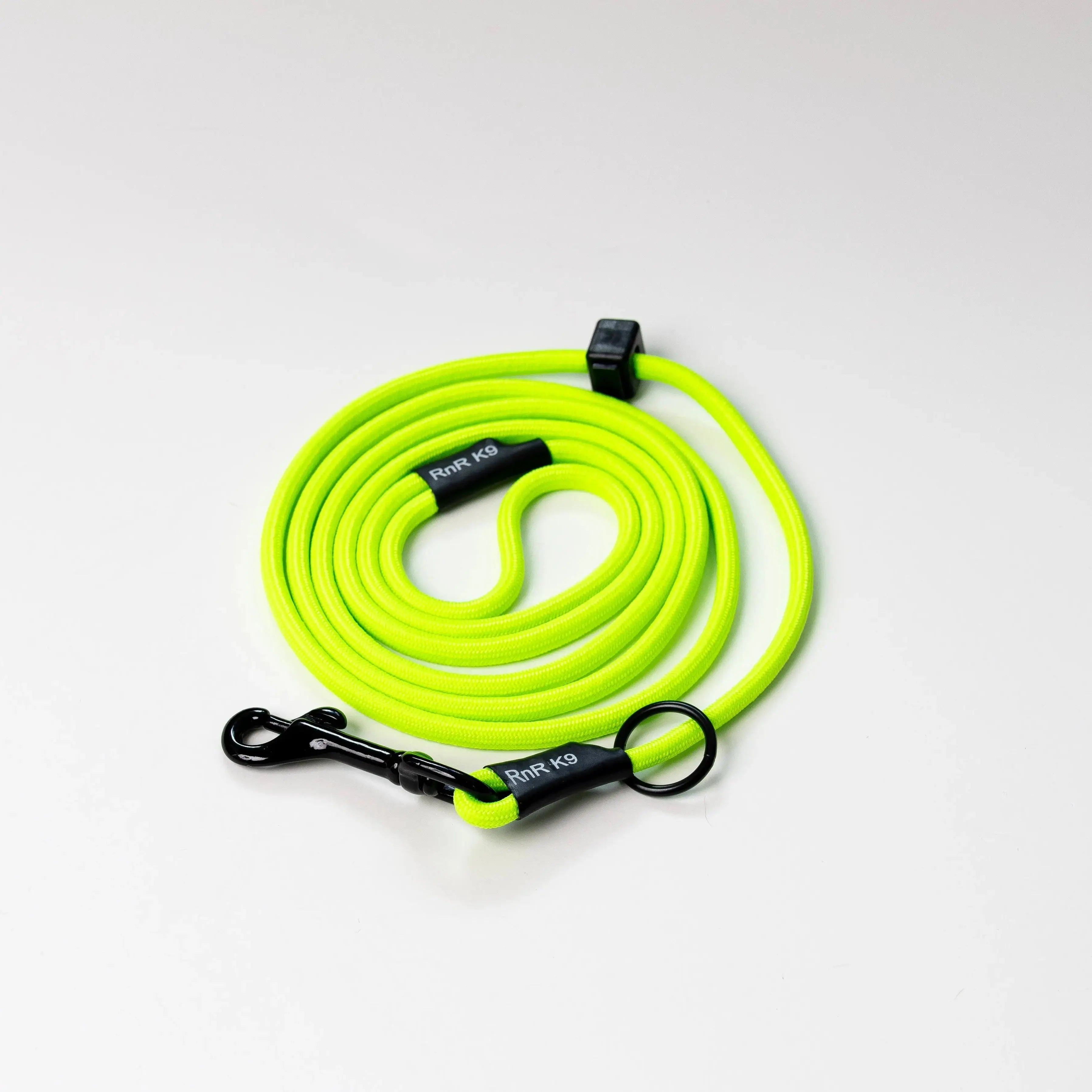 Neon Green Combo Slip Leash RnR K9