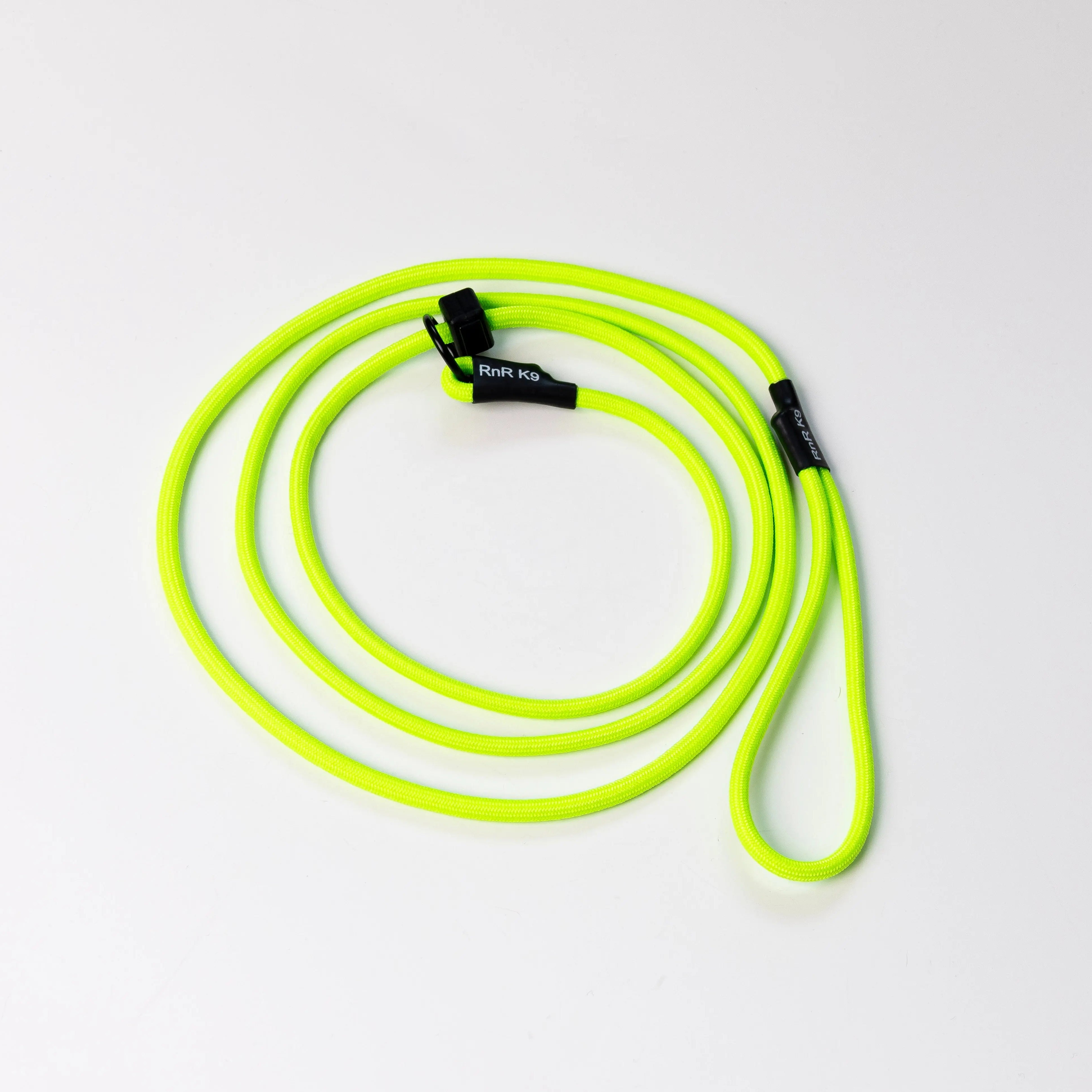 Neon Green Slip Leash RnR K9