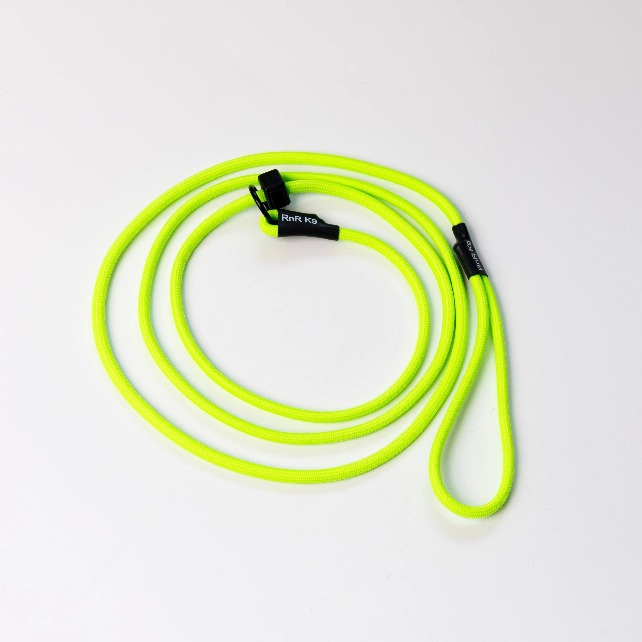 Neon Green Slip Leash RnR K9