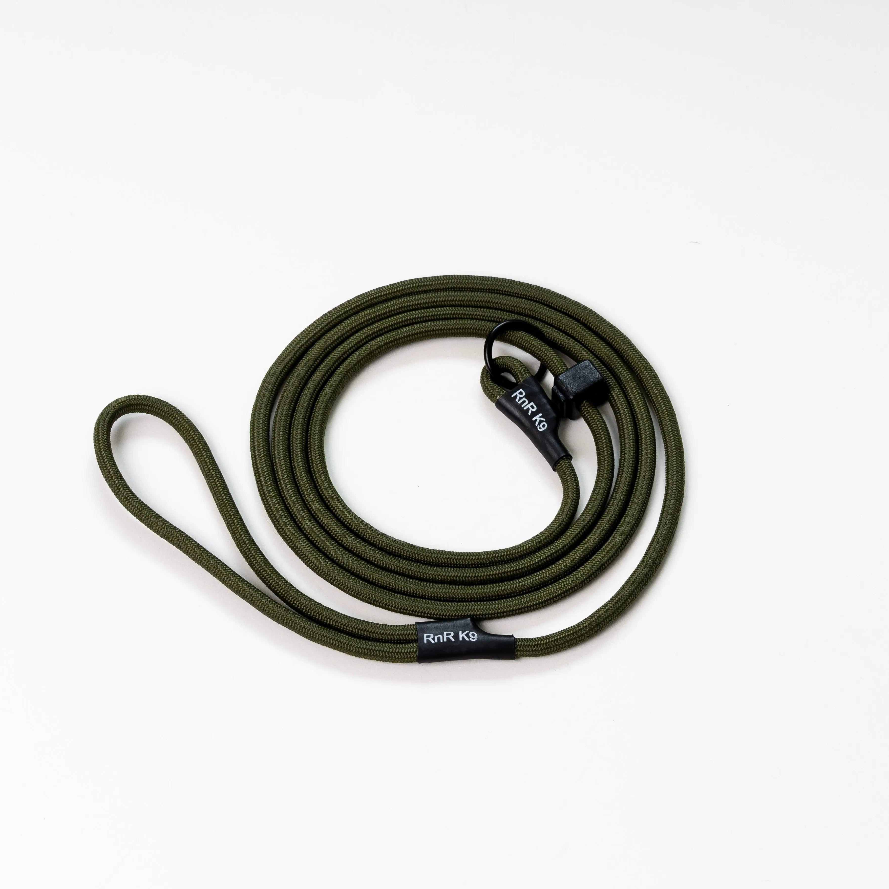Olive Slip Leash RnR K9