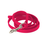 Pink Heavy Duty Biothane leash coiled with stainless steel bolt snap, Pink For A Purpose, RNRK9